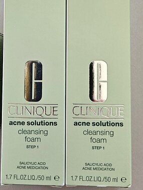 2X Clinique Acne Solutions™ Cleansing Foam 1.7